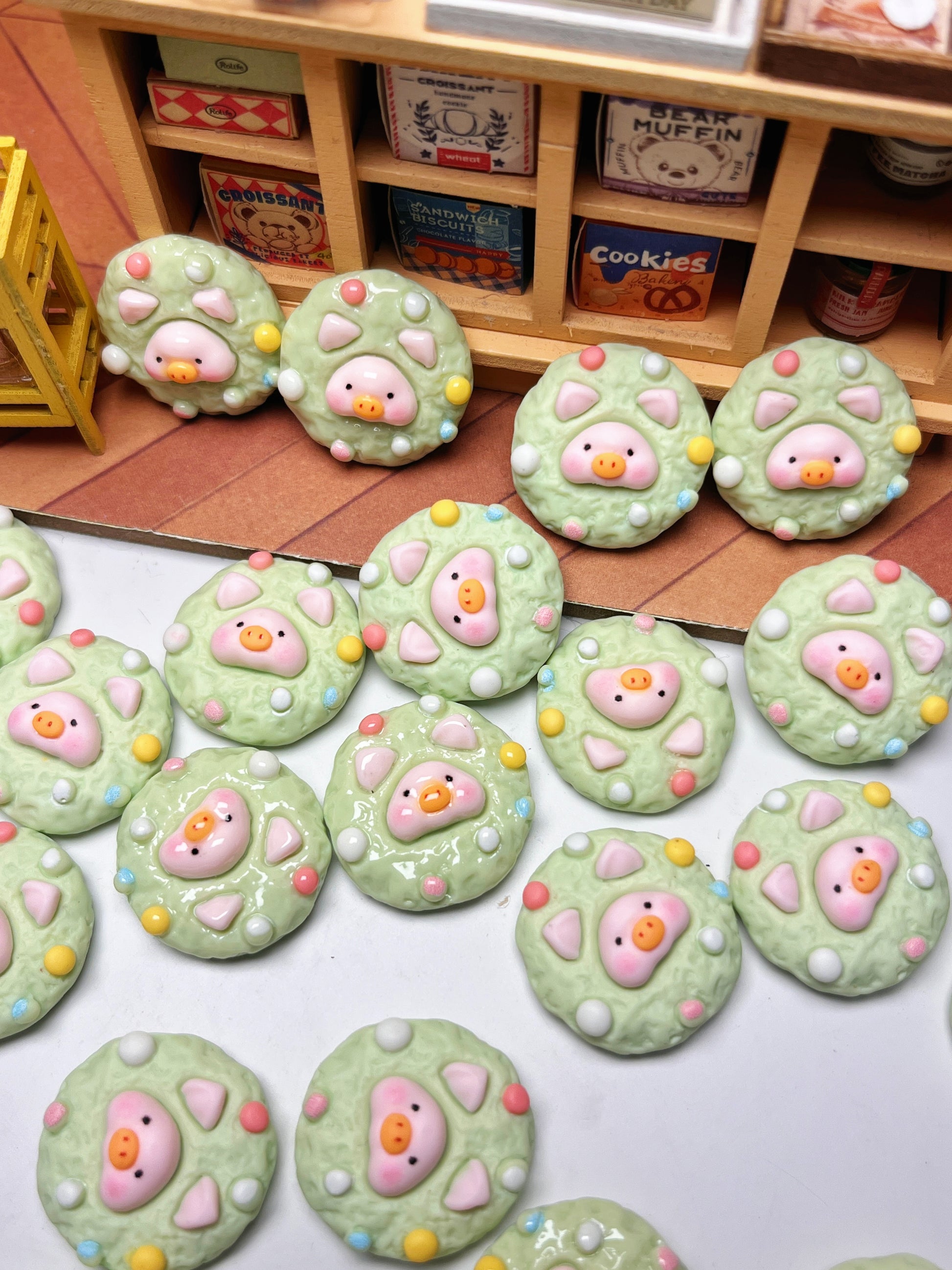 Piggy Avocado Cookie - WOWO STUDIO