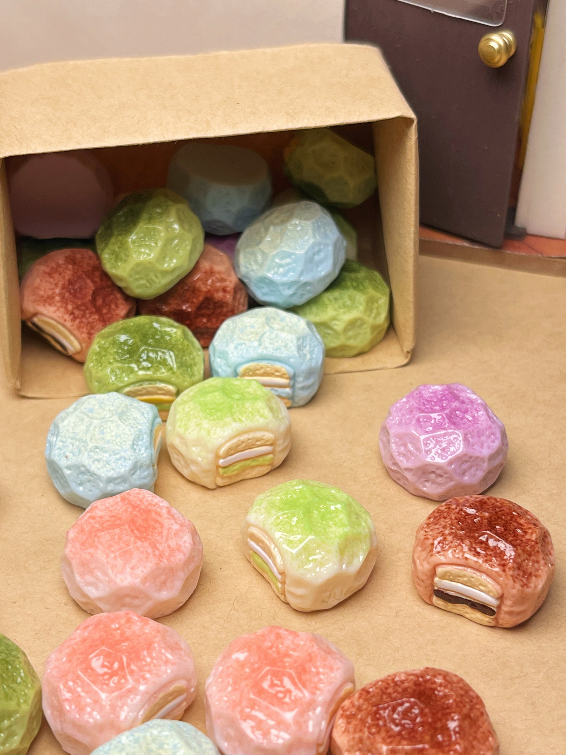 Rainbow Milk Puffs - WOWO STUDIO