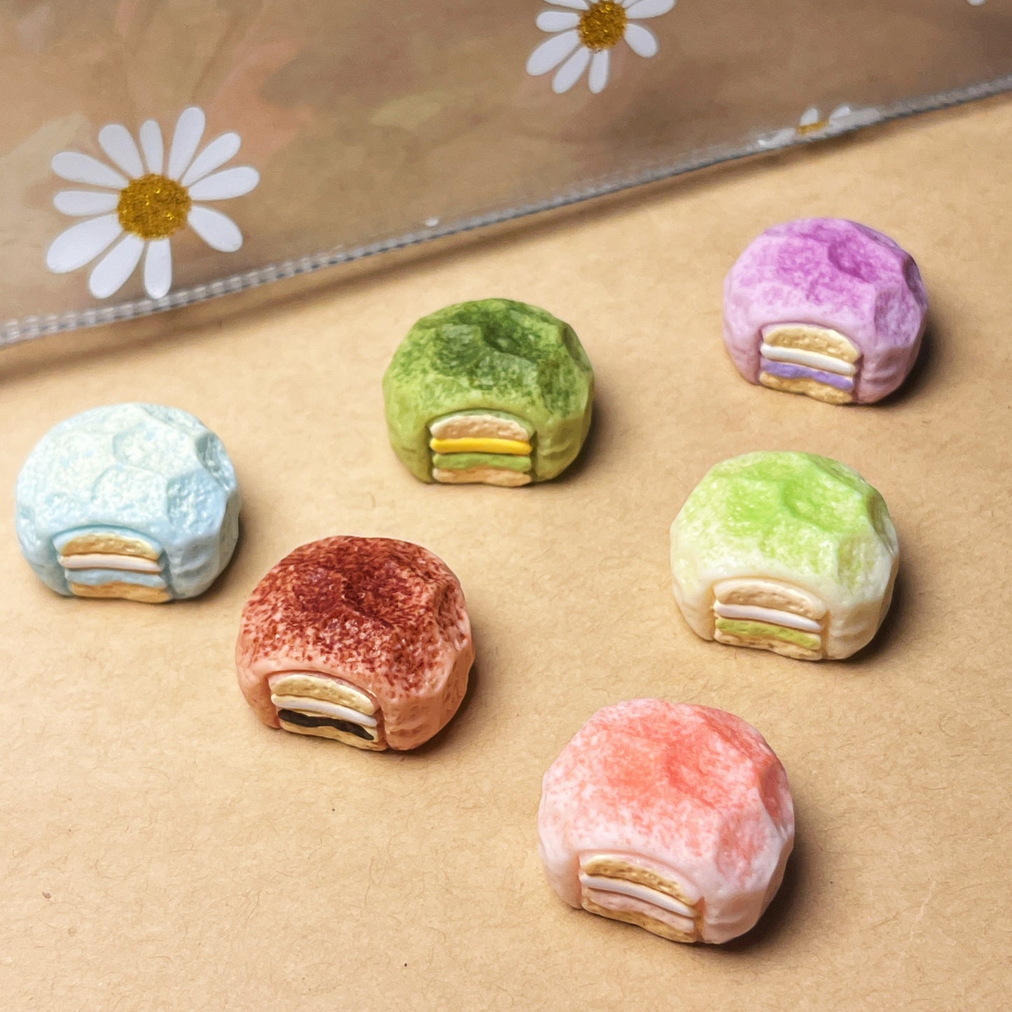 Rainbow Milk Puffs - WOWO STUDIO