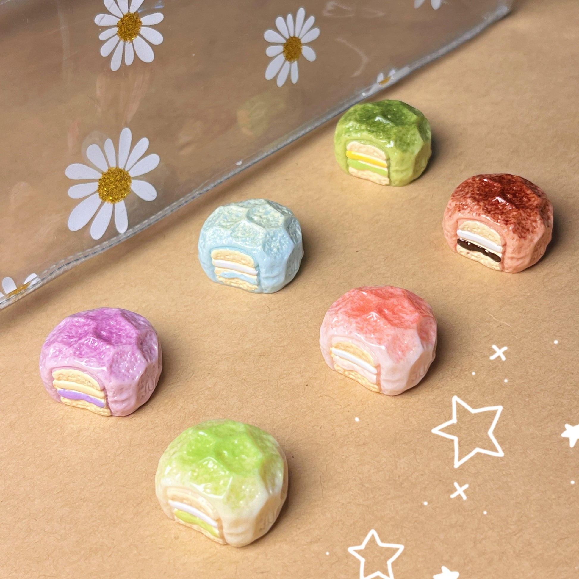 Rainbow Milk Puffs - WOWO STUDIO